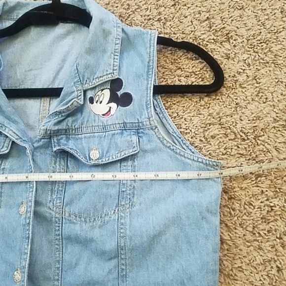 Vintage Mickey Mouse - Cute Disney Button Down Top - Picture 4 of 8